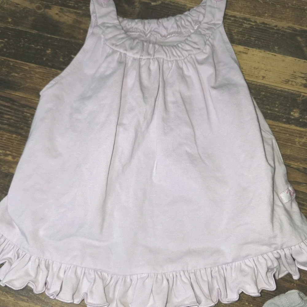 Baby Girl Size 18 Mo Lot Of 7 Pieces Dress Rompers Longall Jumpers Comfy Bundle